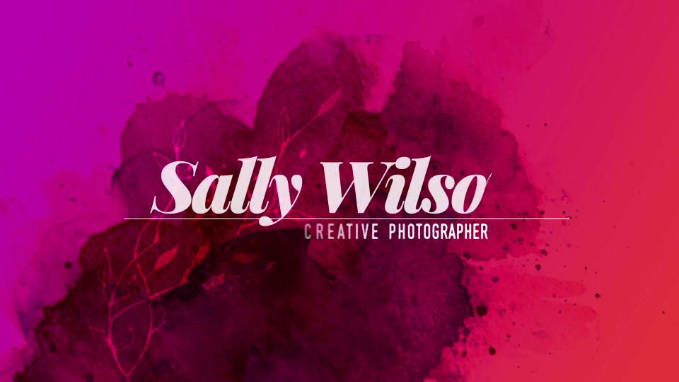 Watercolor Inks Typography Videohive 24988449 Premiere Pro Image 11
