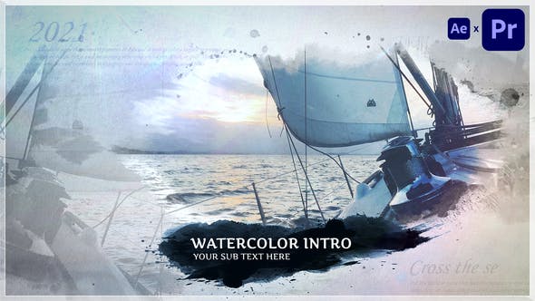 Watercolor Intro - Download Videohive 33578591