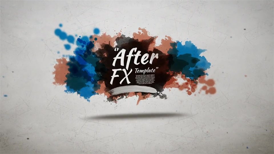Watercolor Opener Videohive 20954370 After Effects Image 3