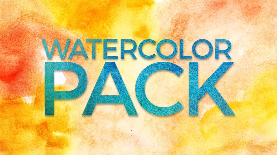 Watercolor Pack - Download Videohive 20396538