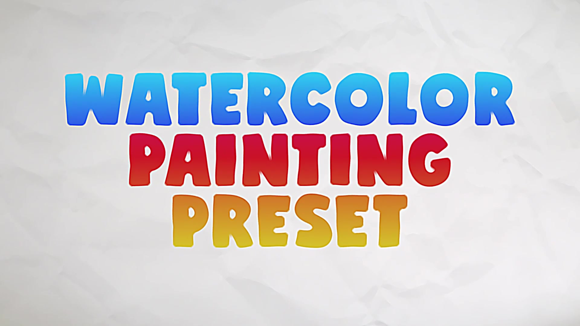 Watercolor Painting Preset Videohive 28737316 After Effects Image 9