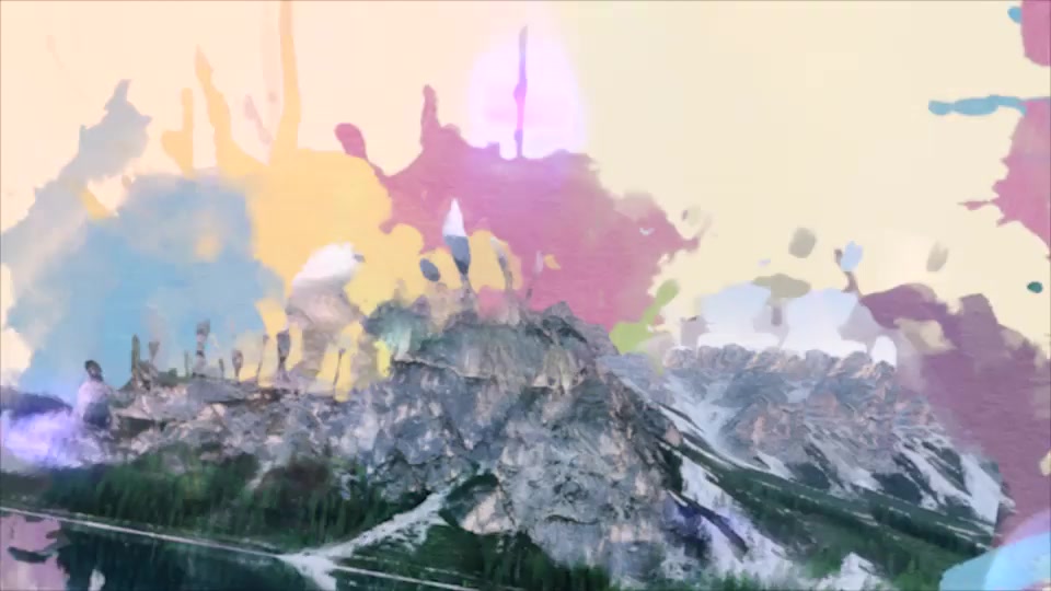 Watercolor Slideshow Premiere Pro Templates free download