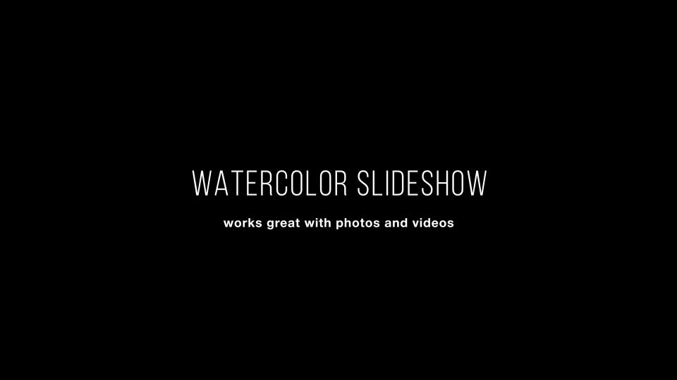Watercolor Parallax Slideshow - Download Videohive 13468791