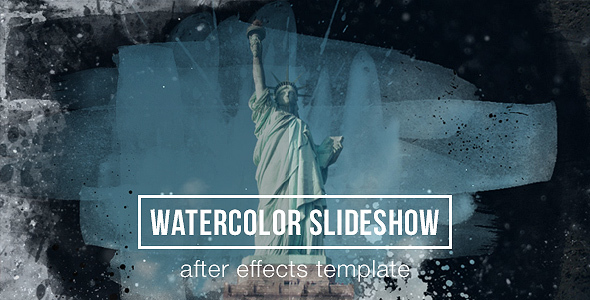 Watercolor Parallax Slideshow - Download Videohive 13468791