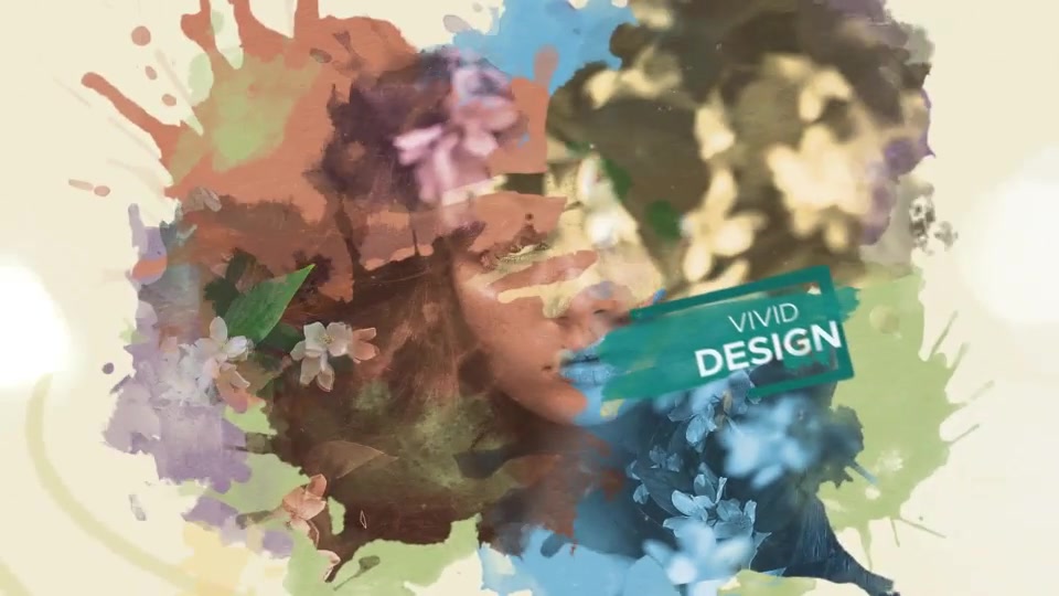 Watercolor Parallax Slideshow - Download Videohive 22546329