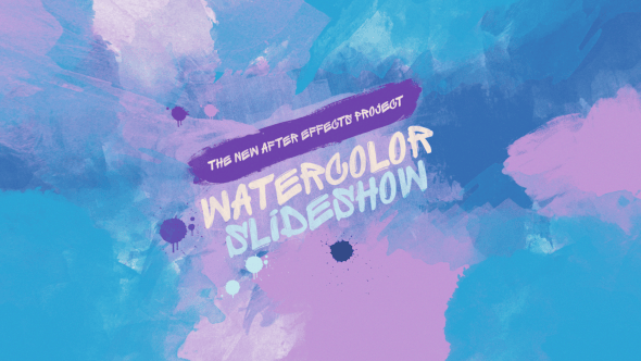 Watercolor Slideshow - Videohive 17474885 Download