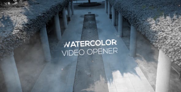 Watercolor Video Opener - Download Videohive 19189492
