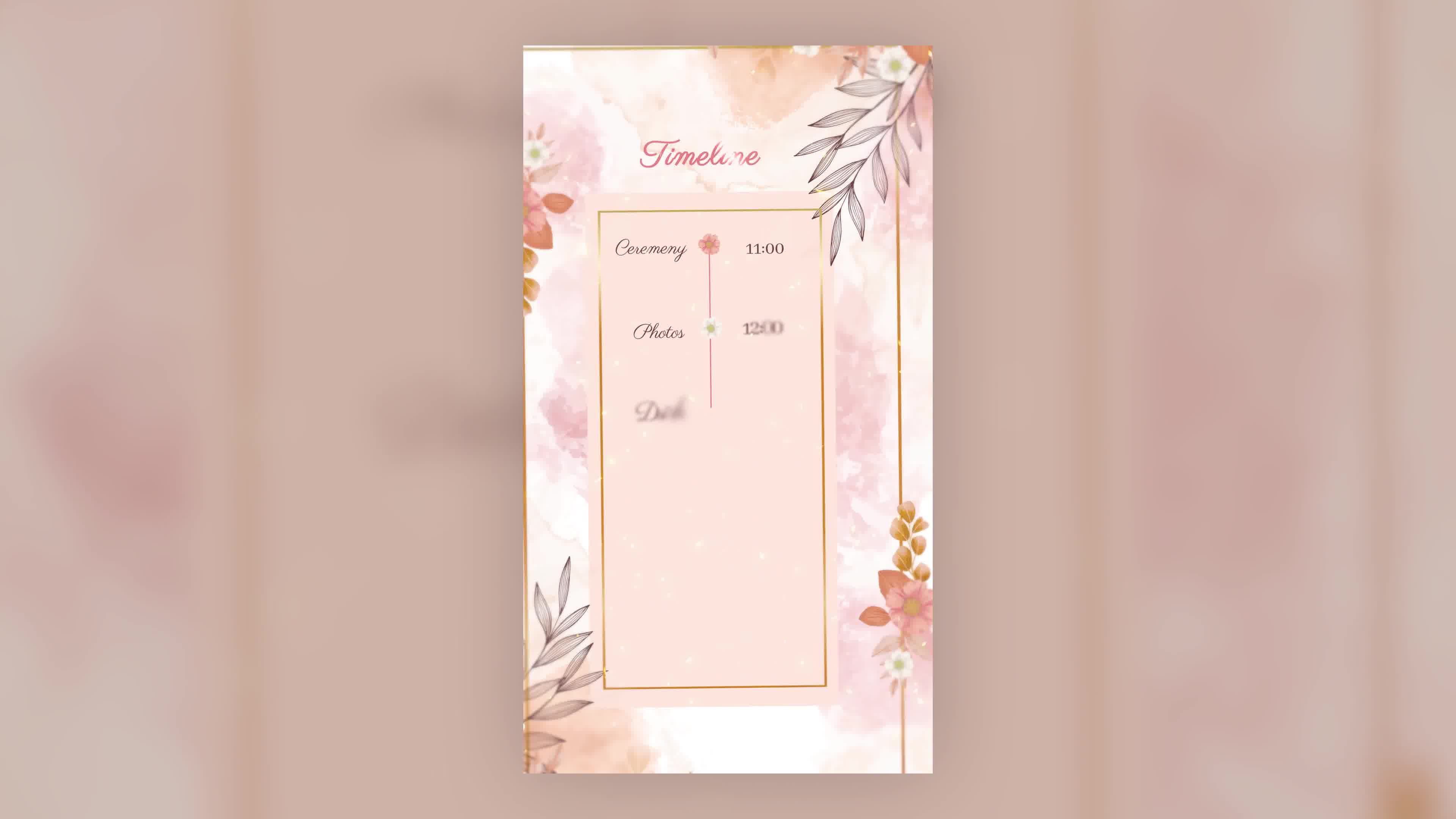 Watercolor Wedding Invitation Videohive 34305109 After Effects Image 10