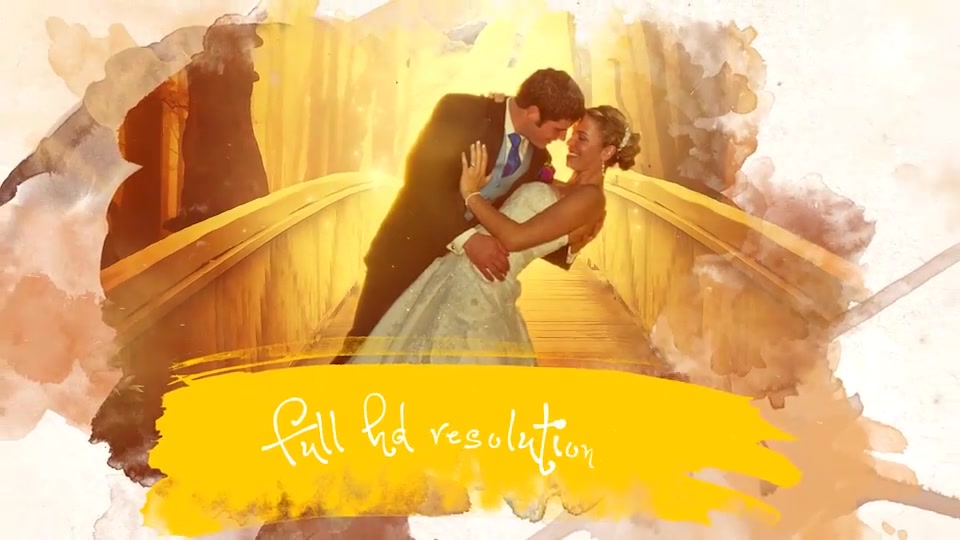 Watercolor Wedding Slideshow Videohive 17892880 After Effects Image 11