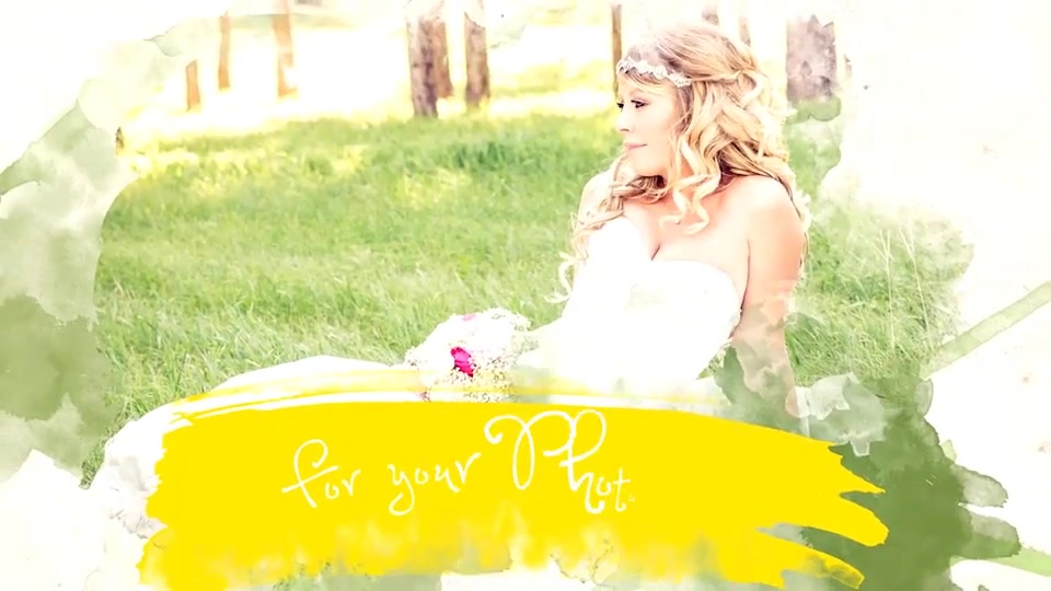 Watercolor Wedding Slideshow Videohive 17892880 After Effects Image 3