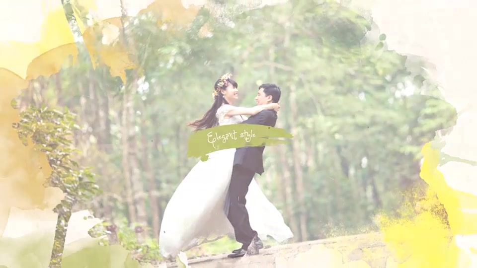Watercolor Wedding Slideshow Videohive 17892880 After Effects Image 8
