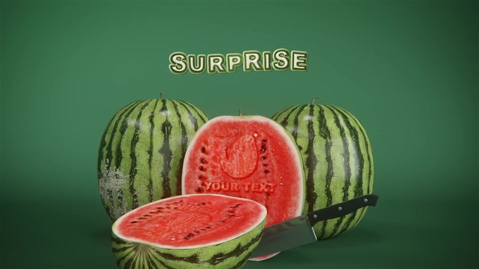 Watermelon Logo Reveal Videohive 22881389 After Effects Image 3