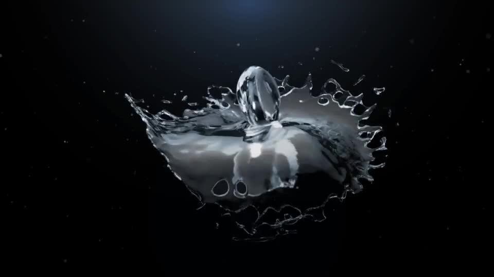 Watersplash Logo Reveal Videohive 18159407 After Effects Image 1