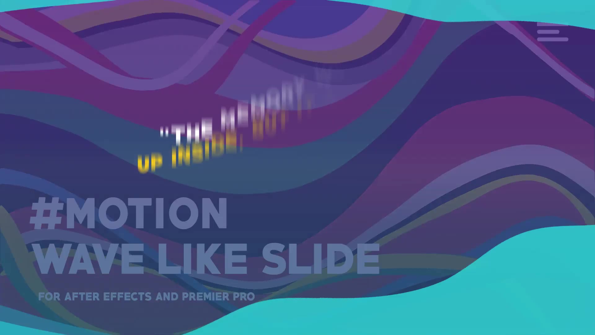 Wave like Slides: Quote titles [After Effects] Videohive 37053835 After Effects Image 6