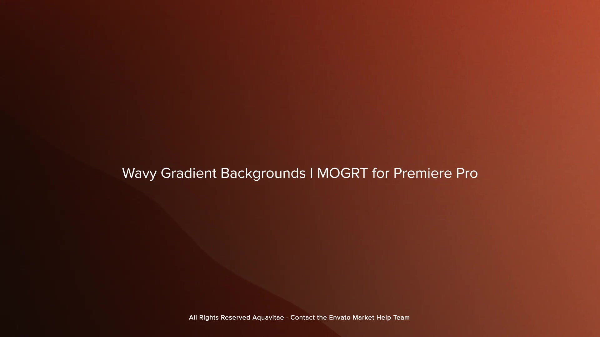 Wavy Gradient Backgrounds l MOGRT for Premiere Pro Videohive 37187414 Premiere Pro Image 11