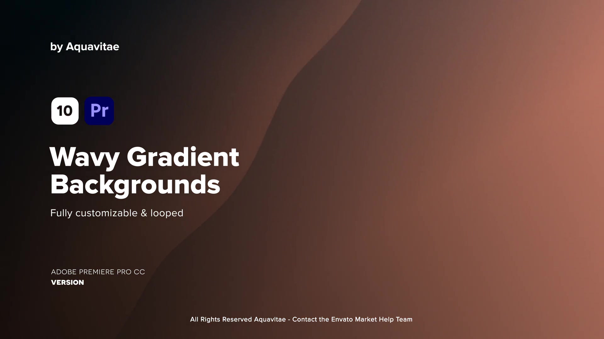 Wavy Gradient Backgrounds l MOGRT for Premiere Pro Videohive 37187414 Premiere Pro Image 5