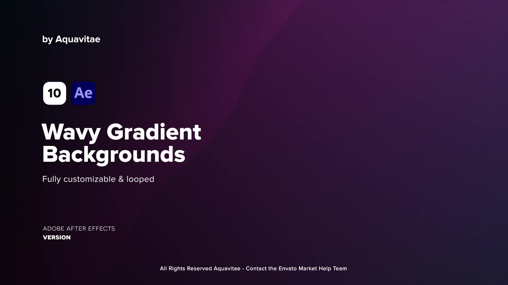 Wavy Gradient Backgrounds Videohive 37159440 After Effects Image 2