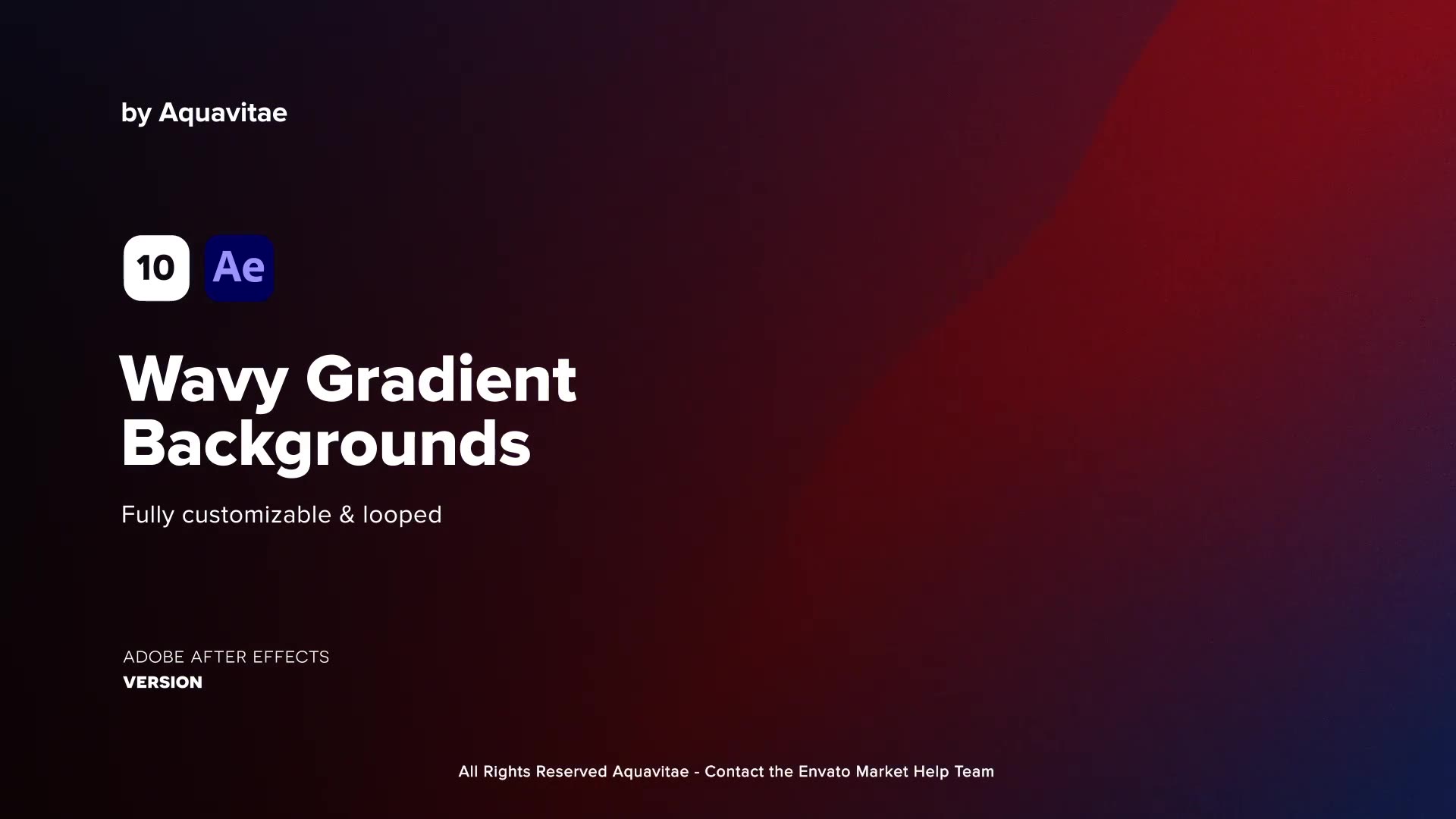 Wavy Gradient Backgrounds Videohive 37159440 After Effects Image 3
