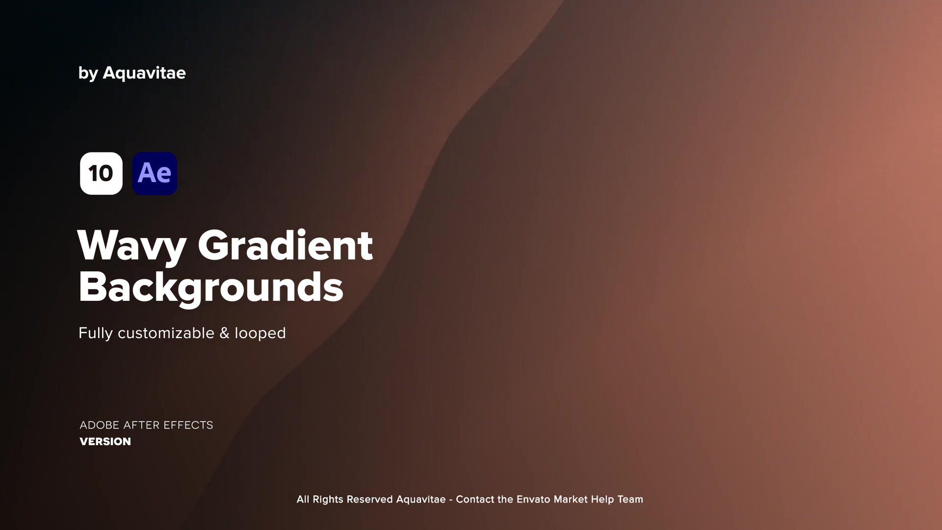 Wavy Gradient Backgrounds Videohive 37159440 After Effects Image 5