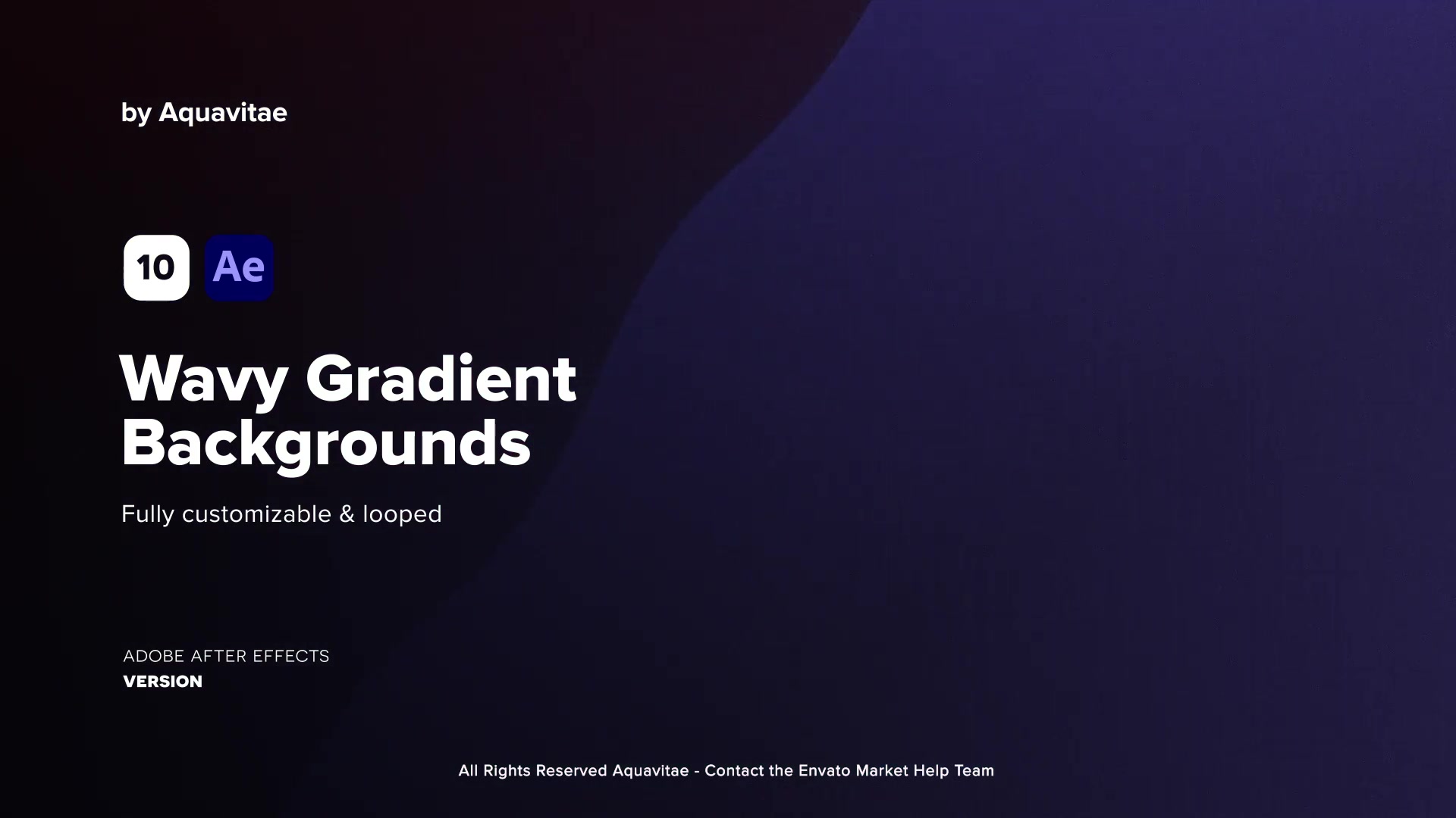 Wavy Gradient Backgrounds Videohive 37159440 After Effects Image 7
