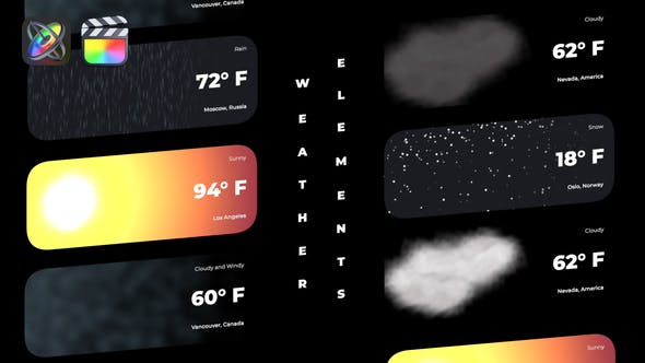Weather Elements - Download 33390809 Videohive