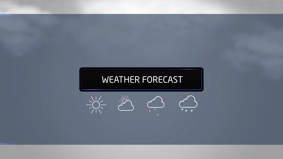 Weather Forecast Broadcast With Intro Videohive 11434523 After Effects Image 8