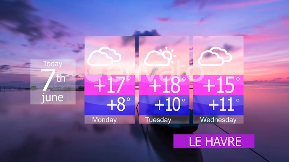 Weather forecast Videohive 23727885 After Effects Image 9