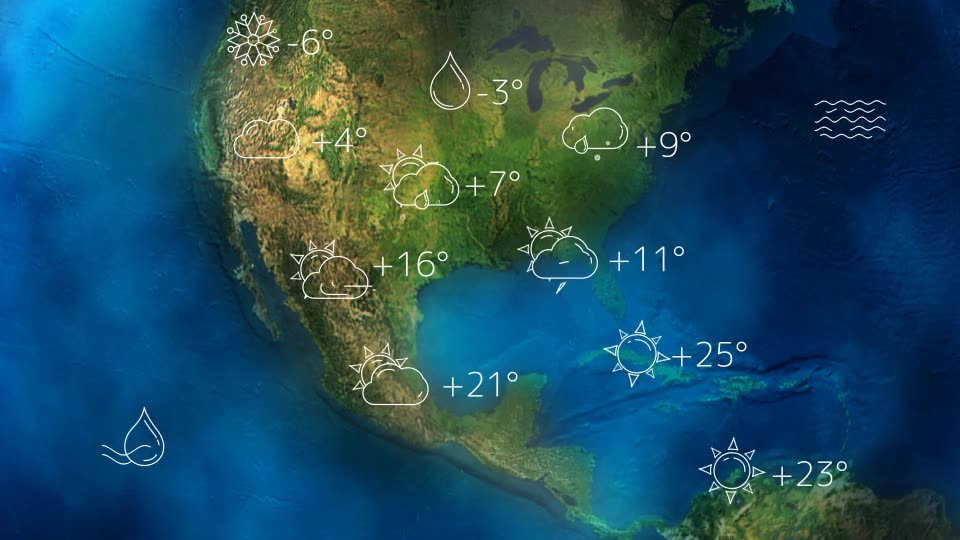 Weather Forecast Icons Videohive 23472842 After Effects Image 2