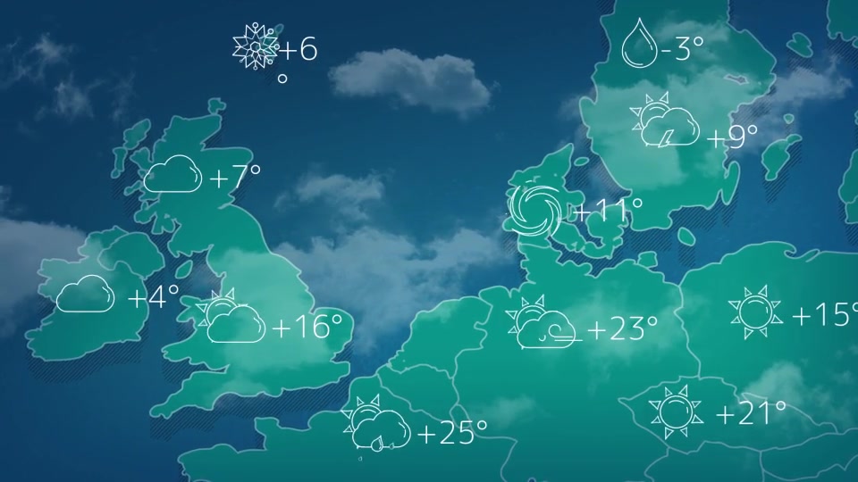 Weather Forecast Icons Videohive 23472842 After Effects Image 8
