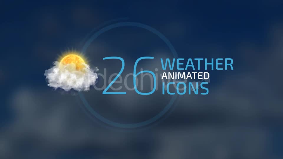 Weather Forecast Icons Set - Download Videohive 14206524