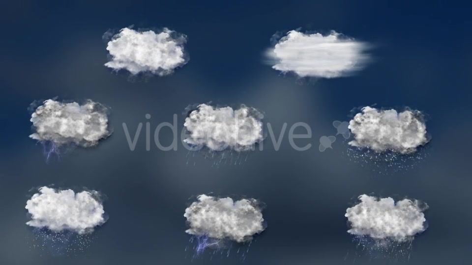 Weather Forecast Icons Set - Download Videohive 14206524