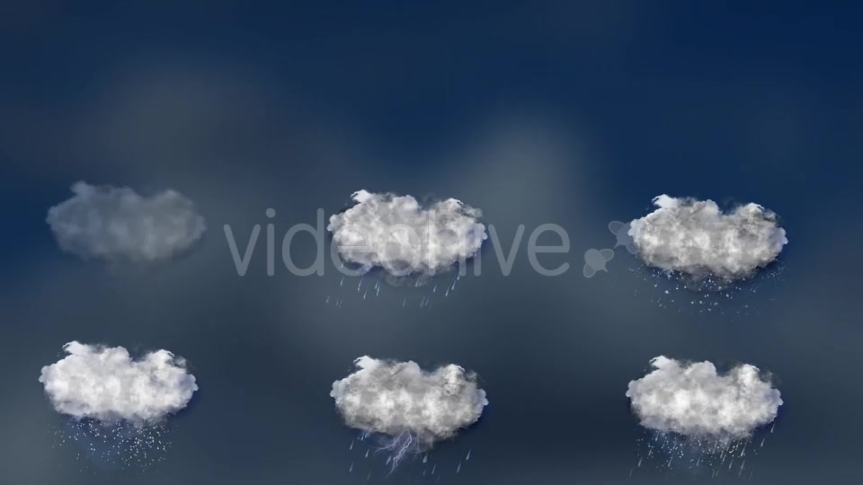 Weather Forecast Icons Set - Download Videohive 14206524