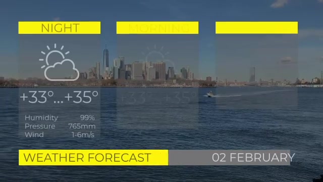 Weather forecast Videohive 36114496 Premiere Pro Image 5