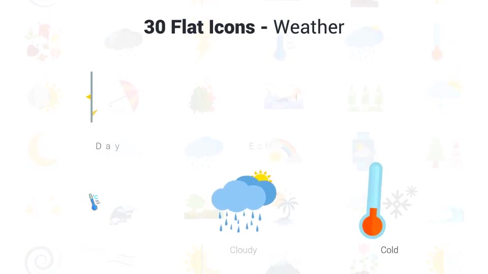 Weather Icons Videohive 37438172 After Effects Image 7