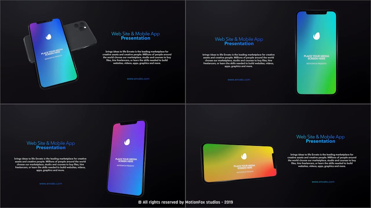 Web & App Promo Device Mockup Pack v4 Videohive 24417870 After Effects Image 10