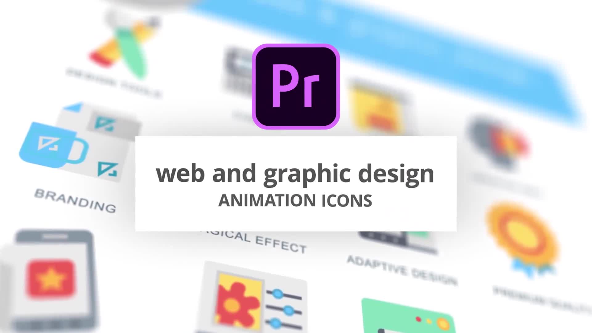 Web Design and Development Animation Icons (MOGRT) Videohive 26756524 Premiere Pro Image 1