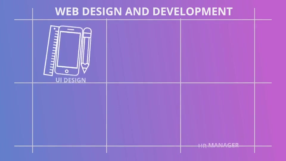 Web Design And Development Outline Icons - Download Videohive 21303260