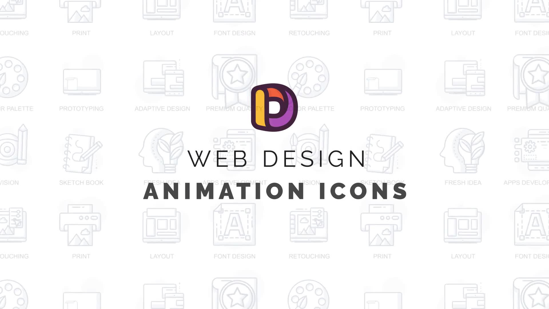 Web design Animation Icons Videohive 34568026 After Effects Image 2
