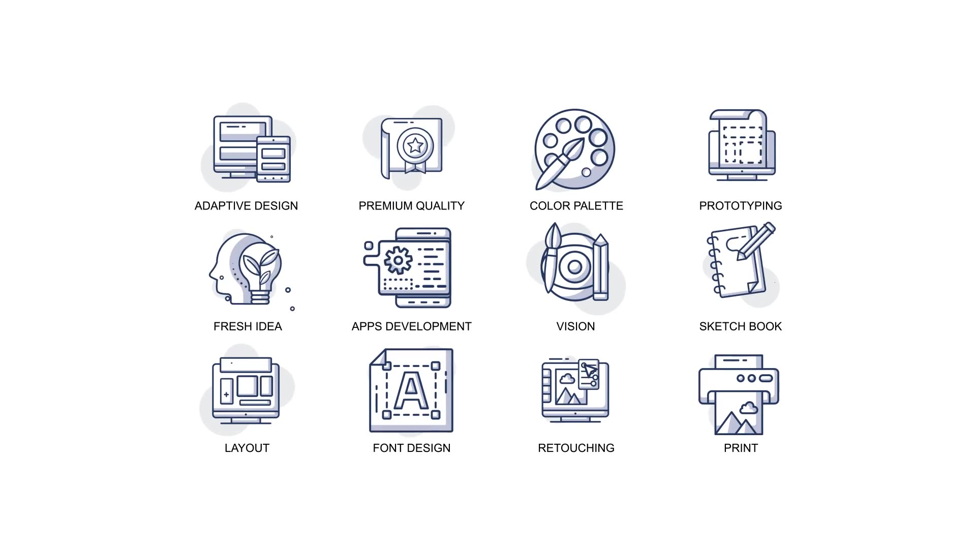 Web design Animation Icons Videohive 34568026 After Effects Image 6