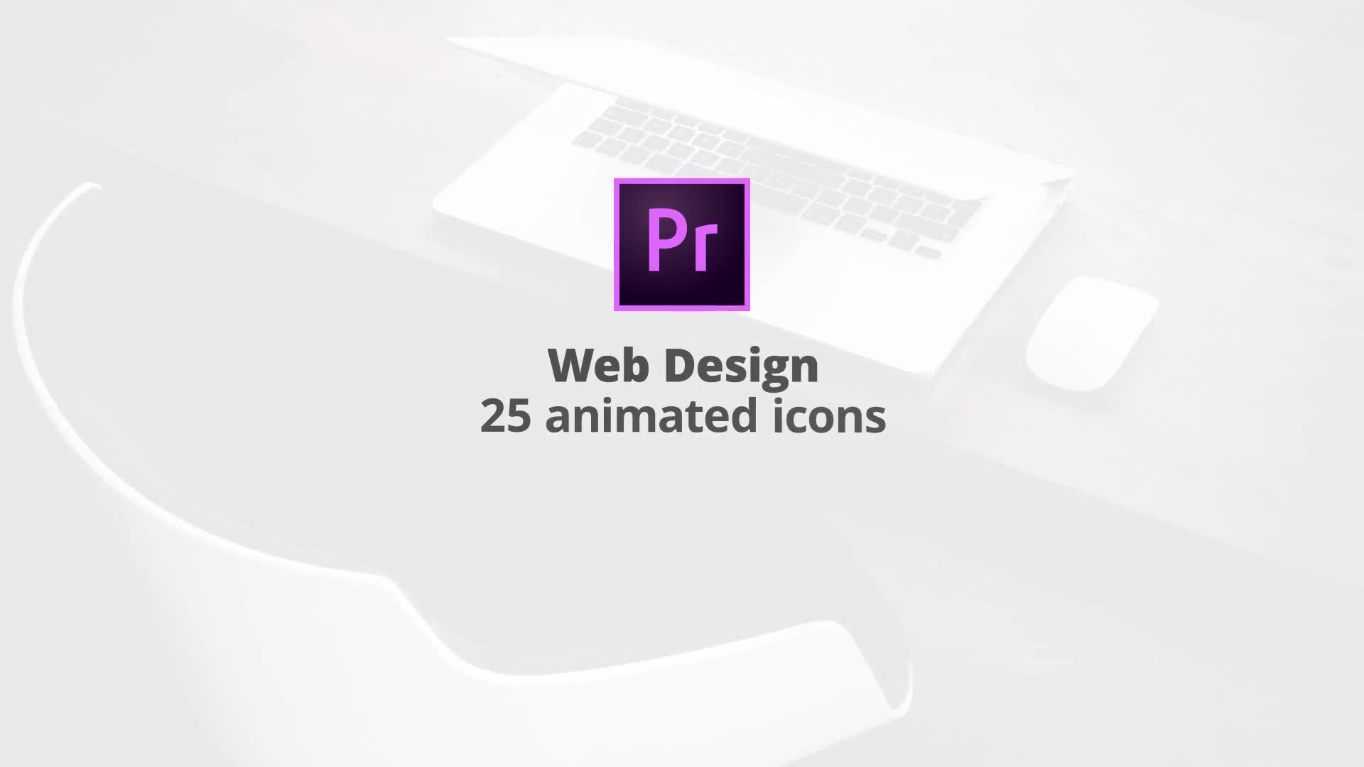Web Design Flat Animation Icons (MOGRT) Videohive 23659604 Premiere Pro Image 1