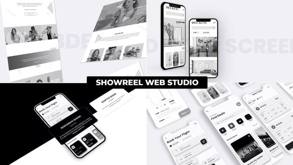 Web Design Online Showreel - 32397445 Download Videohive