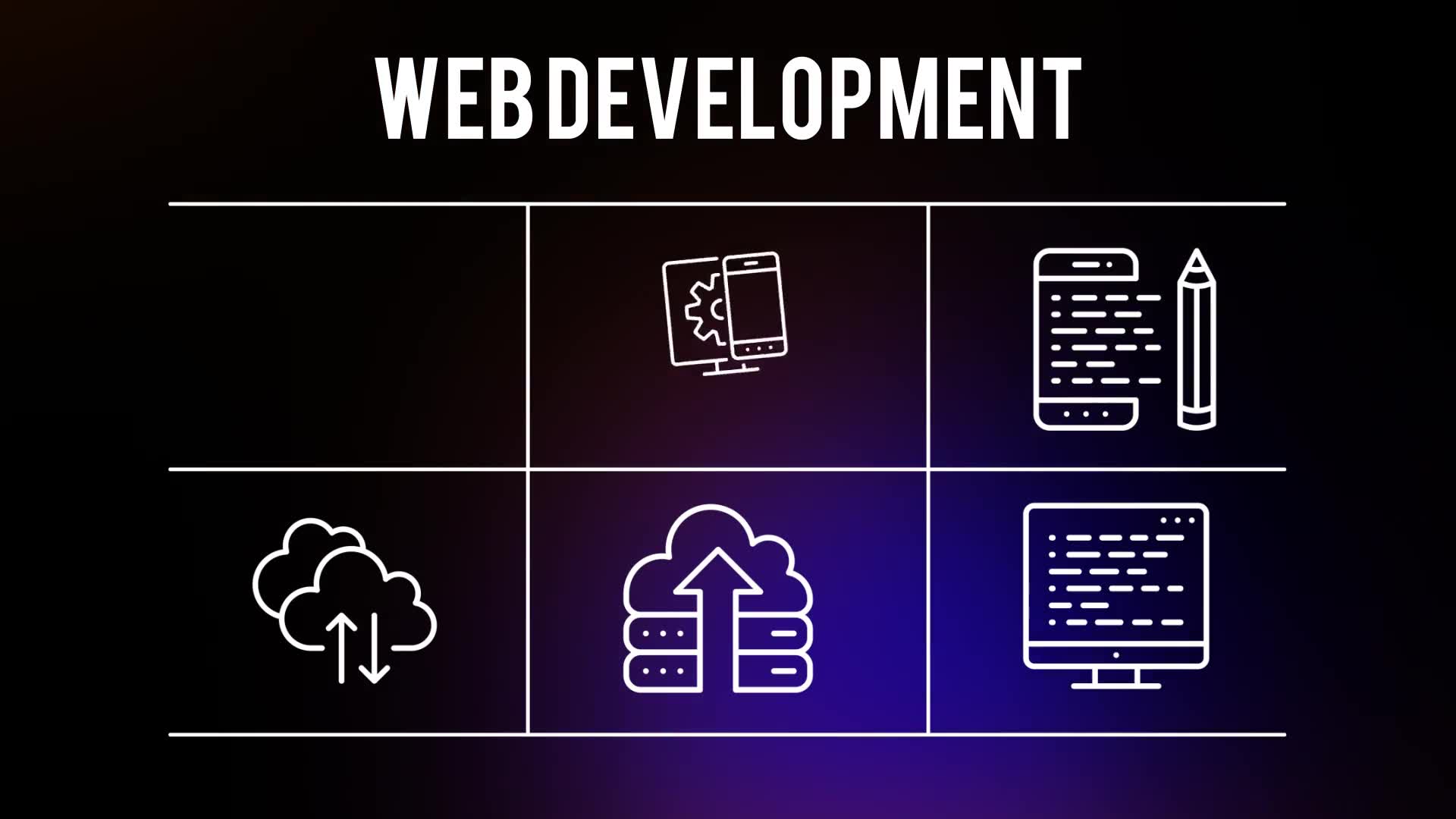 Web Development 25 Outline Icons - Download Videohive 23195615