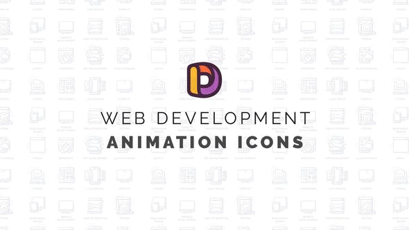 Web development Animation Icons - Download Videohive 34568048