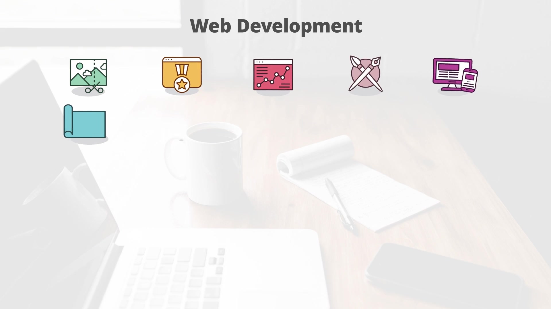 Web Development Flat Animation Icons - Download Videohive 23380944