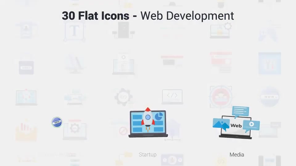 Web Development Icons Videohive 37438270 After Effects Image 12