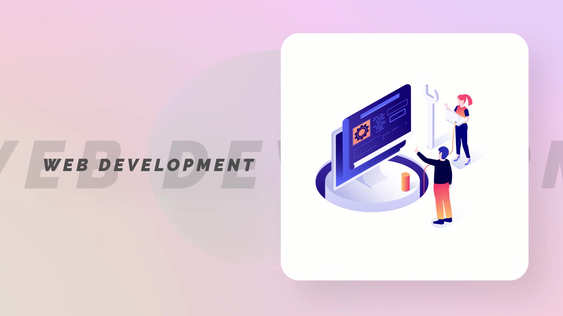 WEB Development Isometric Concept Videohive 33963138 After Effects Image 4
