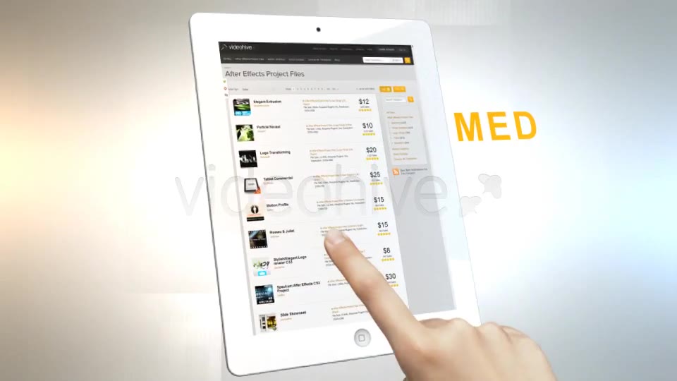 Web Page In Mobile Videohive 640422 After Effects Image 3
