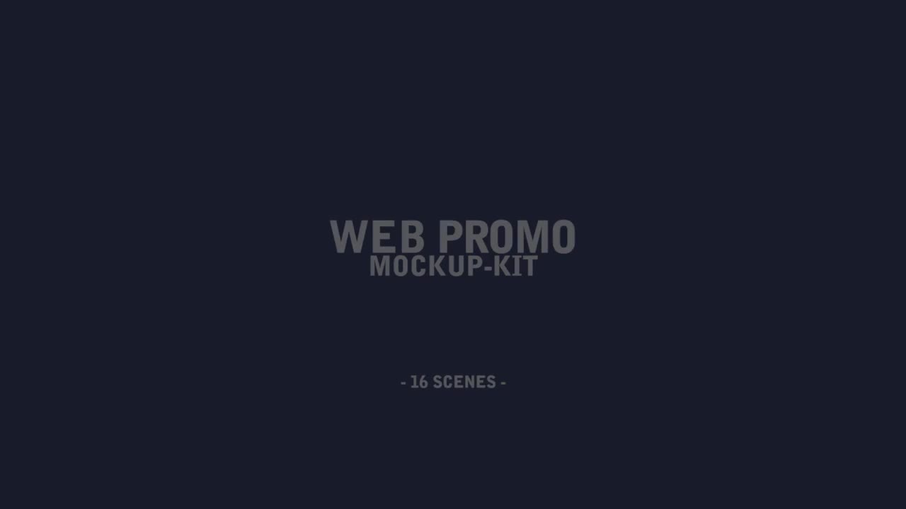 Web Promo Mockup Kit Videohive 23629837 After Effects Image 1