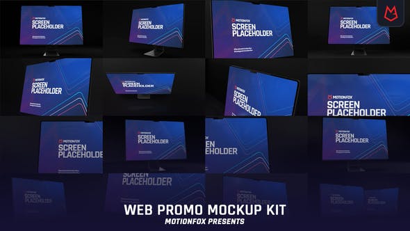Web Promo Mockup Kit - Videohive Download 23629837