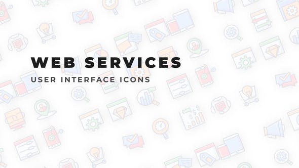 Web services User Interface Icons - 35871537 Videohive Download